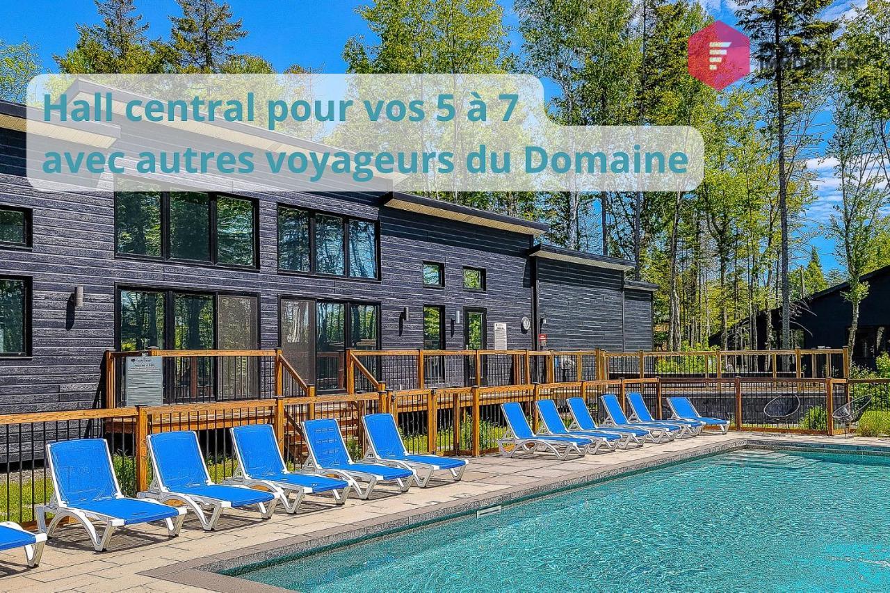 Le Harfang De Portneuf / Hot Tub Pool Sauna Billiards Trails Pont-Rouge Exterior photo